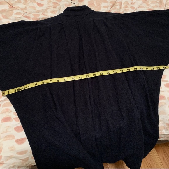 🚨SOLD Vintage Ink Blue Open Cotton Jacket - Picture 12 of 13